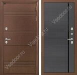 Входная дверь Лабиринт Термо Lite 22 (Графит софт)